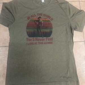 George Strait Olive Graphic Tee